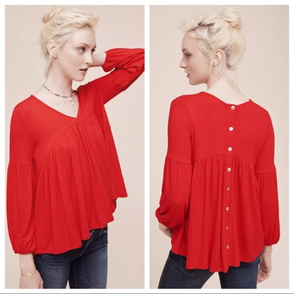 SWING TOP by ERI & ALI FOR ANTHROPOLOGIE - Picture 1 of 9